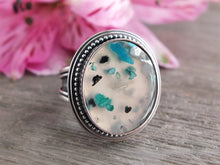 Load image into Gallery viewer, Confetti Chrysocolla Ring or Pendant (Choose Your Size)