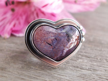 Load image into Gallery viewer, Tiffany Stone Heart Ring or Pendant (Choose Your Size)