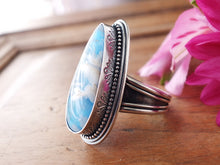 Load image into Gallery viewer, Plume Agate Ring or Pendant (Choose Your Size)