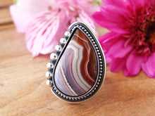 Load image into Gallery viewer, Laguna Agate Ring or Pendant (Choose Your Size)