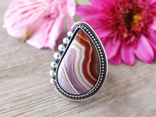 Load image into Gallery viewer, Laguna Agate Ring or Pendant (Choose Your Size)