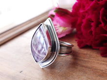 Load image into Gallery viewer, Amethyst Lace Agate Ring or Pendant (Choose Your Size)