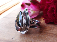 Load image into Gallery viewer, Montana Agate Ring or Pendant (Choose Your Size)