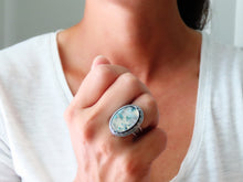 Load image into Gallery viewer, Confetti Chrysocolla Ring or Pendant (Choose Your Size)