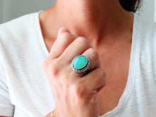 Load image into Gallery viewer, Chrysoprase Ring or Pendant (Choose Your Size)
