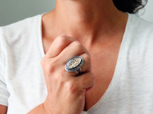 Load image into Gallery viewer, Montana Agate Ring or Pendant (Choose Your Size)