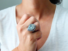 Load image into Gallery viewer, Confetti Chrysocolla Ring or Pendant (Choose Your Size)