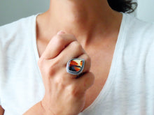 Load image into Gallery viewer, Montana Agate Ring or Pendant (Choose Your Size)