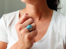Load image into Gallery viewer, Confetti Chrysocolla Ring or Pendant (Choose Your Size)