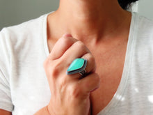 Load image into Gallery viewer, Chrysoprase Ring or Pendant (Choose Your Size)