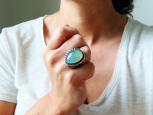Load image into Gallery viewer, Aquaprase Ring or Pendant (Choose Your Size)