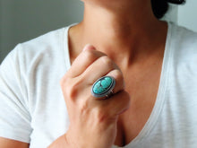 Load image into Gallery viewer, Hubei Turquoise Ring or Pendant (Choose Your Size)