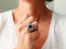 Load image into Gallery viewer, Black Onyx Ring or Pendant (Choose Your Size)