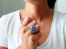 Load image into Gallery viewer, Tiffany Stone Heart Ring or Pendant (Choose Your Size)
