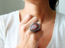 Load image into Gallery viewer, Agua Nueva Agate Ring or Pendant (Choose Your Size)