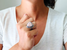 Load image into Gallery viewer, Cotton Candy Agate Ring or Pendant (Choose Your Size)