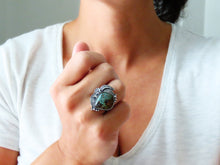 Load image into Gallery viewer, Hubei Turquoise Ring or Pendant (Choose Your Size)