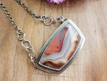 Load image into Gallery viewer, Agua Nueva Agate Statement Necklace