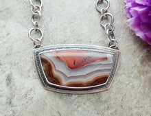 Load image into Gallery viewer, Agua Nueva Agate Statement Necklace