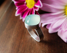 Load image into Gallery viewer, Aqua Stone Ring (Choose Your Size)