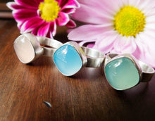 Load image into Gallery viewer, Aqua Stone Ring (Choose Your Size)
