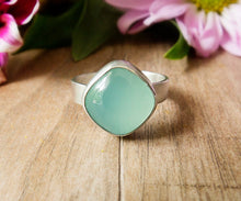 Load image into Gallery viewer, Aqua Stone Ring (Choose Your Size)
