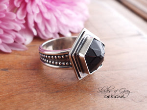 Black Spinel Ring or Pendant (Choose Your Size)