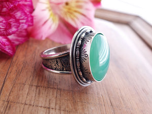 Chrysoprase Ring or Pendant (Choose Your Size)