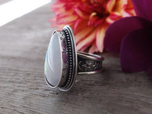 Load image into Gallery viewer, Rainbow Moonstone Ring or Pendant (Choose Your Size)