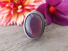 Load image into Gallery viewer, Lavender Chalcedony Ring or Pendant (Choose Your Size)