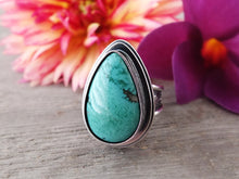 Load image into Gallery viewer, Broken Arrow Variscite Ring or Pendant (Choose Your Size)