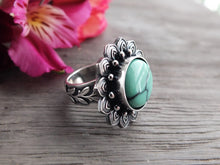 Load image into Gallery viewer, Emerald Rose Variscite Ring or Pendant (Choose Your Size)