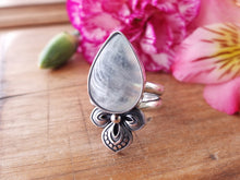 Load image into Gallery viewer, Rainbow Moonstone Ring or Pendant (Choose Your Size)