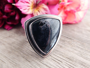 Dendritic Agate Ring or Pendant (Choose Your Size)