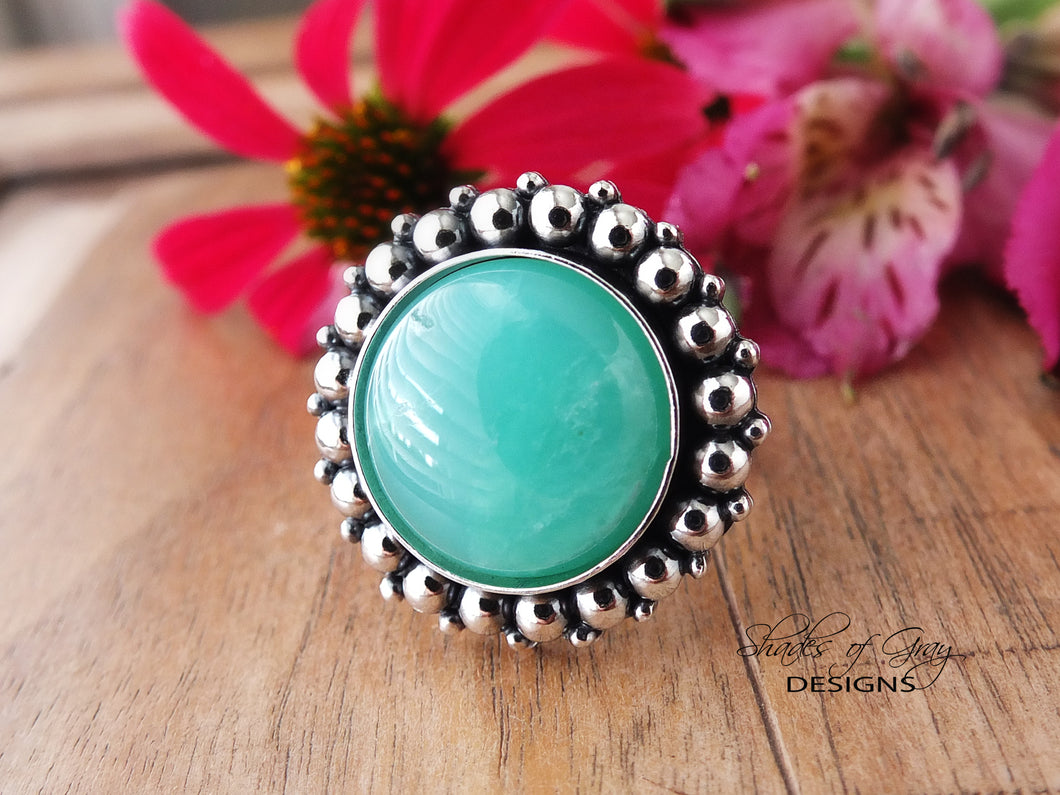 Chrysoprase Ring or Pendant (Choose Your Size)
