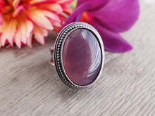 Load image into Gallery viewer, Lavender Chalcedony Ring or Pendant (Choose Your Size)