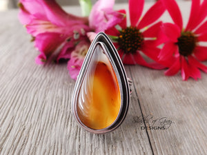 Montana Agate Ring or Pendant (Choose Your Size)