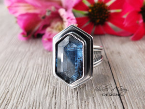 Teal Moss Kyanite Ring or Pendant (Choose Your Size)