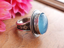 Load image into Gallery viewer, Aquamarine Ring or Pendant (Choose Your Size)