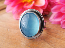 Load image into Gallery viewer, Aquamarine Ring or Pendant (Choose Your Size)