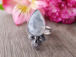 Rainbow Moonstone Ring or Pendant (Choose Your Size)