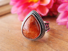Load image into Gallery viewer, Sunstone Ring or Pendant (Choose Your Size)