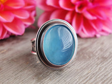 Load image into Gallery viewer, Aquamarine Ring or Pendant (Choose Your Size)