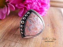 Load image into Gallery viewer, Cotton Candy Agate Ring or Pendant (Choose Your Size)
