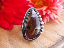 Load image into Gallery viewer, Amethyst Sage Agate Ring or Pendant (Choose Your Size)