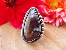 Load image into Gallery viewer, Amethyst Sage Agate Ring or Pendant (Choose Your Size)
