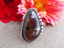 Load image into Gallery viewer, Amethyst Sage Agate Ring or Pendant (Choose Your Size)