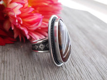 Load image into Gallery viewer, Amethyst Sage Agate Ring or Pendant (Choose Your Size)