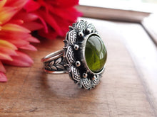Load image into Gallery viewer, Green Tourmaline Ring or Pendant (Choose Your Size)