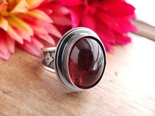 Load image into Gallery viewer, Red Tourmaline Ring or Pendant (Choose Your Size)